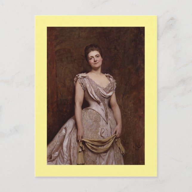 Emilia Francis (född stark) Vykort (Framsida)