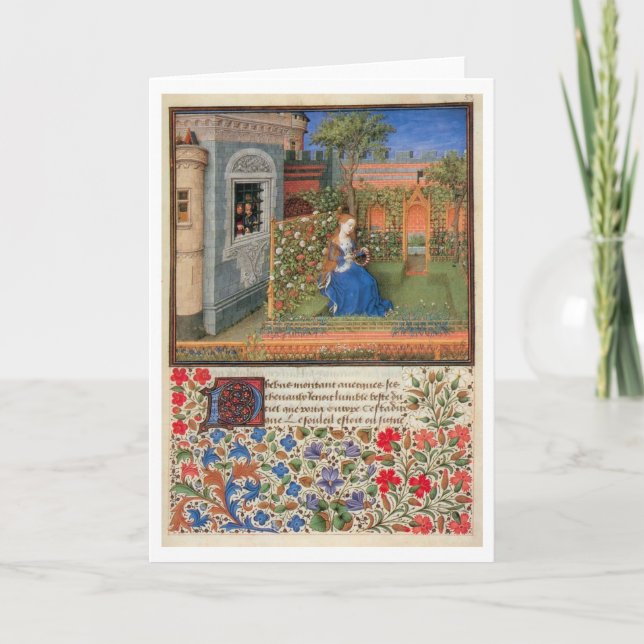 Emilia i rosegardenen kort (Framsida)