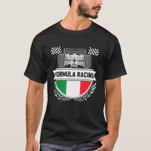 Emilia Romagna Auto Tävling Italien Flagga Formel T Shirt