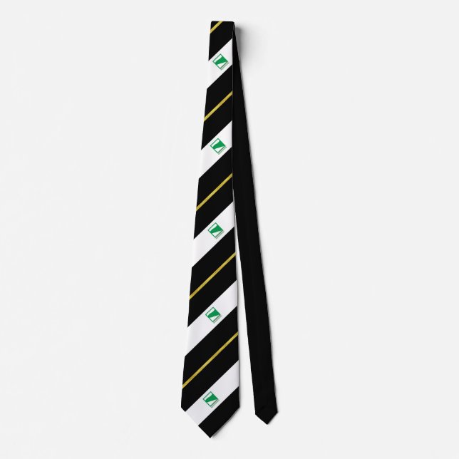 Emilia Romagna stripe flagga Slips (Framsida)