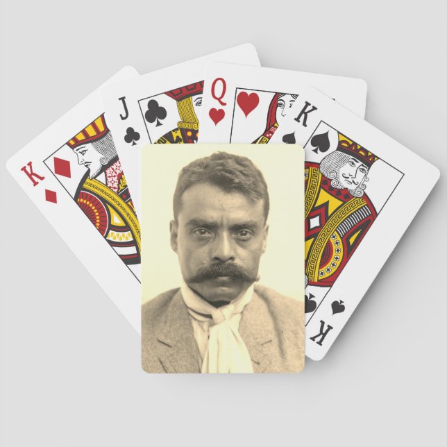 Emiliano Zapata Casinokort (Baksidan)