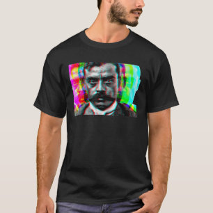 Emiliano Zapata Mexikanska Flagga La Revolucion Me T Shirt