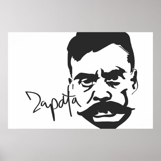 Emiliano Zapata poster (Framsidan)
