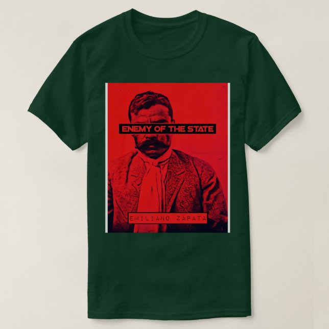 Emiliano Zapata R T Shirt (Design framsida)