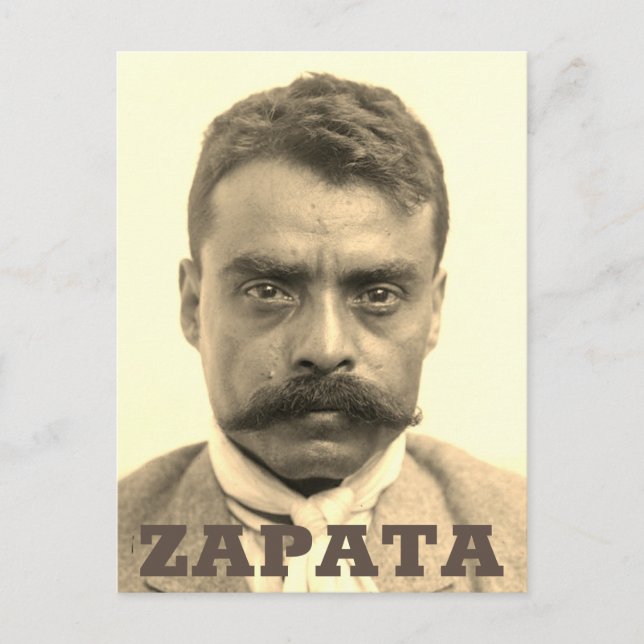 Emiliano Zapata Vykort (Framsida)