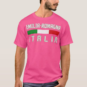 EmiliaRomagna Italia Italia italiana Typography De T Shirt