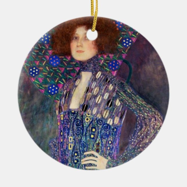 Emilie Floege, 1902 Julgransprydnad Keramik (Framsidan)