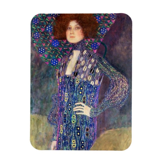 Emilie Floege, 1902 Magnet (Vertikal)