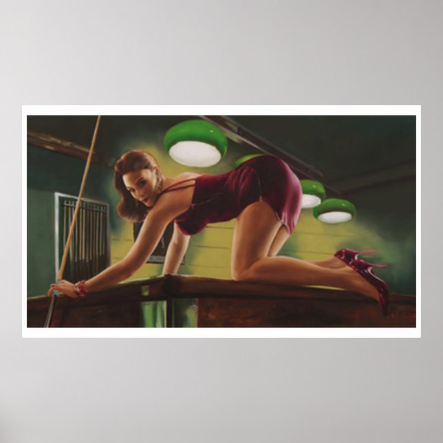 Emilio Ciccone - Snooker Poster (Framsidan)
