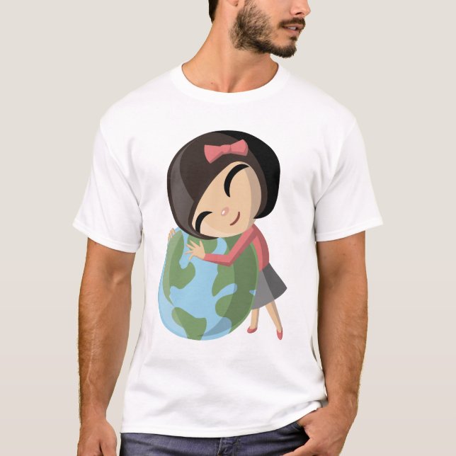 Emily älskar jordT-tröja Tee Shirt (Framsida)