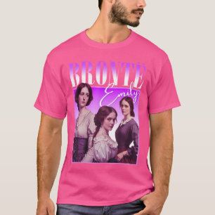 Emily Bronte Booleg Hip hop Rap Vintage Literature T Shirt