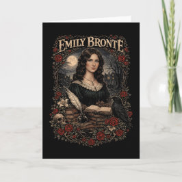 Emily Brontë Helgkort