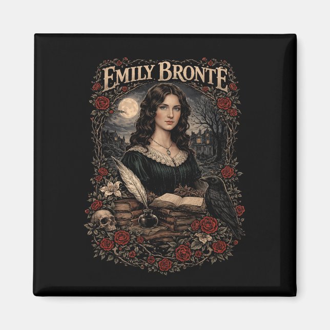 Emily Brontë Magnet (Framsidan)