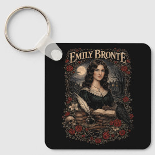 Emily Brontë Nyckelring