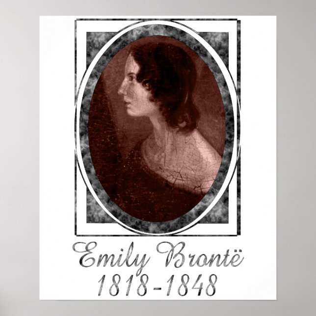 Emily Brontë Poster (Framsidan)
