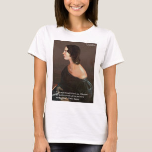 Emily Bronte "Själar Likadana" Kärlekscitat Gåvor T Shirt