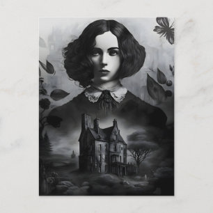 Emily Bronte, Victorian Gothic Writer of Jane Eyre Vykort