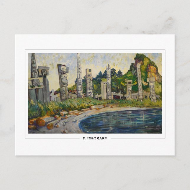 Emily Carr #10 - Fin Art-vykort Vykort (Framsida)