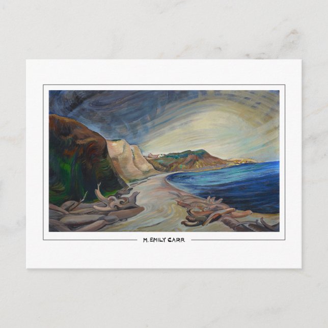 Emily Carr #15 - Finkonstkort Vykort (Framsida)
