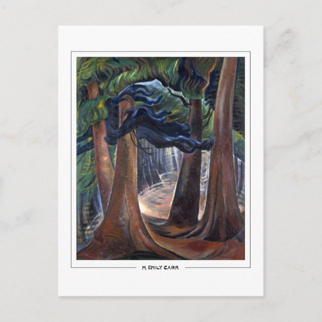 Emily Carr #16 - Finkonstkort Vykort (Framsida)