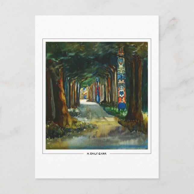 Emily Carr #249 - Finkonstkort Vykort (Framsida)