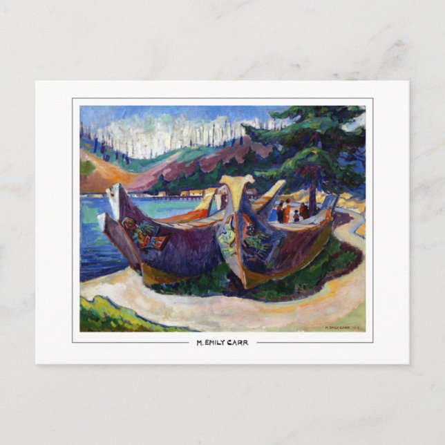 Emily Carr #2 - Finkonstkort Vykort (Framsida)