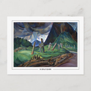 Emily Carr #329 - vykort för konstföremål