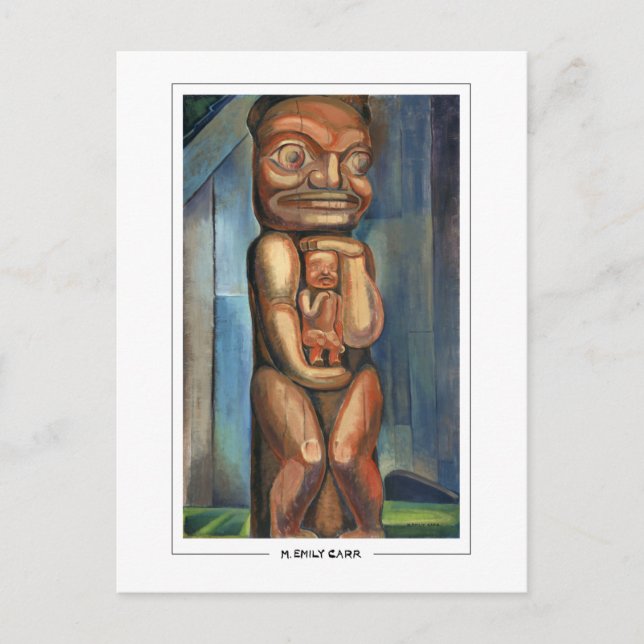 Emily Carr #4 - Finkonstkort Vykort (Framsida)