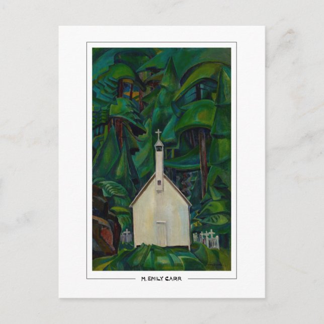 Emily Carr #5 - Finkonstkort Vykort (Framsida)