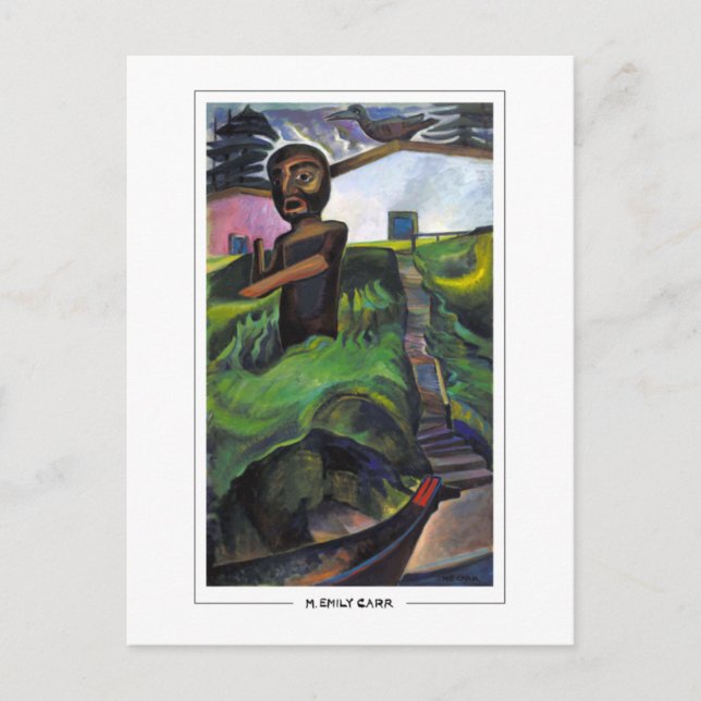 Emily Carr #7 - Finkonst Postkort Vykort (Framsida)
