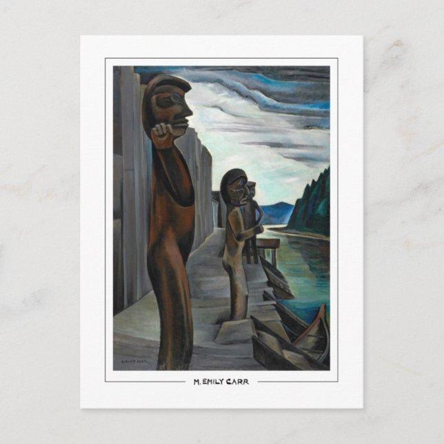 Emily Carr #9 - Finkonstkort Vykort (Framsida)