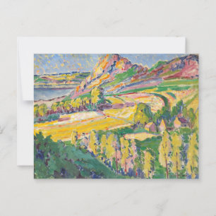 Emily Carr Autumn i Frankrike Fine Art Vykort