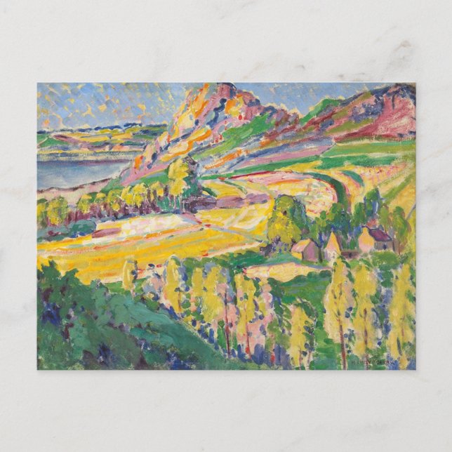 Emily Carr Autumn i Frankrike Fine Art Vykort (Framsida)
