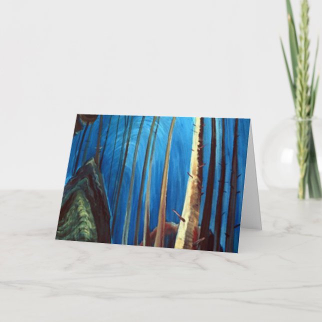 Emily Carr - Blå himmel Kort (Framsida)