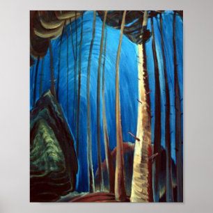 Emily Carr - Blå himmel Poster