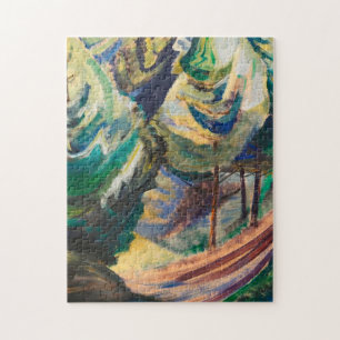 Emily Carr Väg Bland Gräs Canadian Landscape Pussel