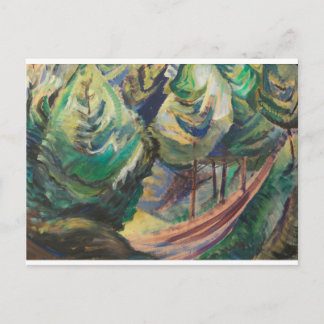 Emily Carr Väg bland Gräs Canadian Landscape Vykort