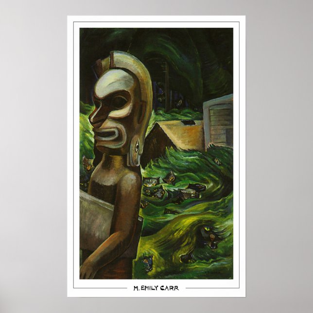 Emily Carr Zedign Art Poster #236 (Framsidan)