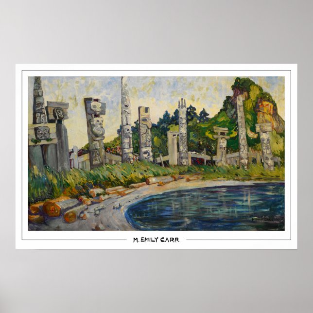 Emily Carr Zedign Art Poster nr 10 (Framsidan)