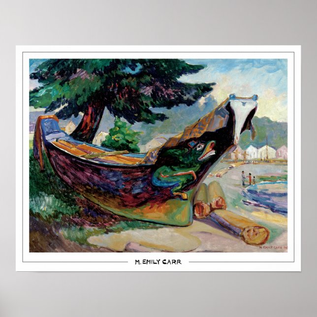 Emily Carr Zedign Art Poster nr 13 (Framsidan)