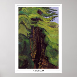 Emily Carr Zedign Art Poster nr 383