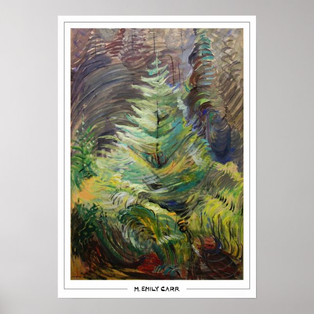 Emily Carr Zedign Art Poster nr 64 (Framsidan)