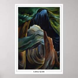 Emily Carr Zedign Konstaffisch #1 Poster