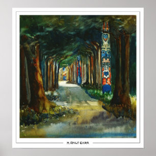 Emily Carr Zedign Konstaffisch #249 Poster