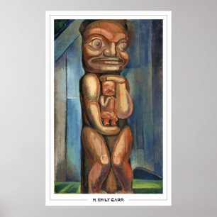 Emily Carr Zedign konstaffisch #4 Poster