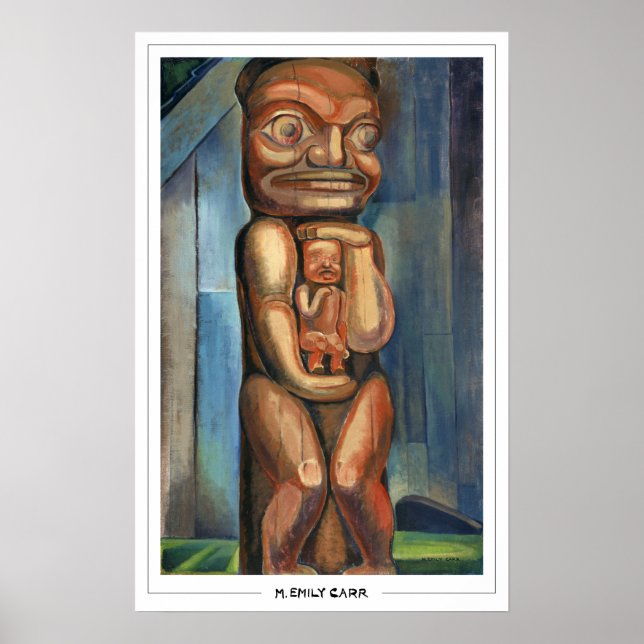 Emily Carr Zedign konstaffisch #4 Poster (Framsidan)