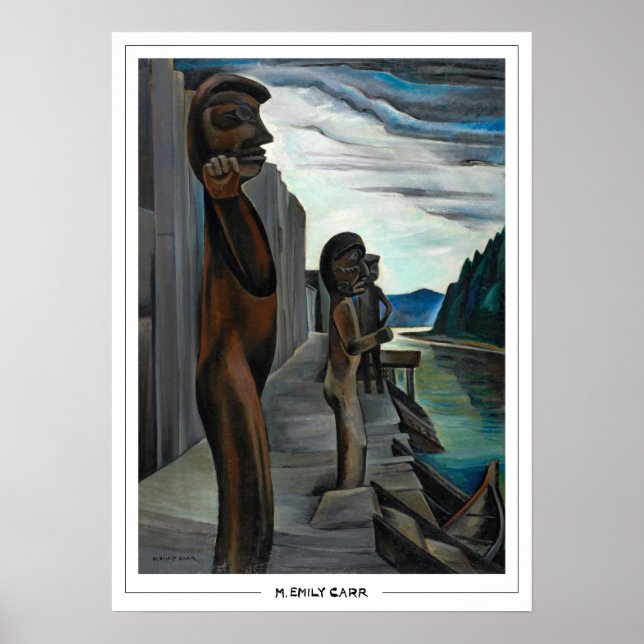 Emily Carr Zedign konstaffisch #9 Poster (Framsidan)