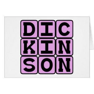 Emily Dickinson, American Poet Hälsningskort