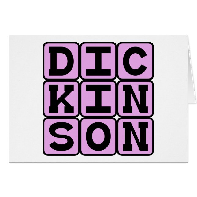 Emily Dickinson, American Poet Hälsningskort (Framsidan Horizontal)
