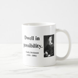 Emily Dickinson citationstecken 2b Kaffemugg